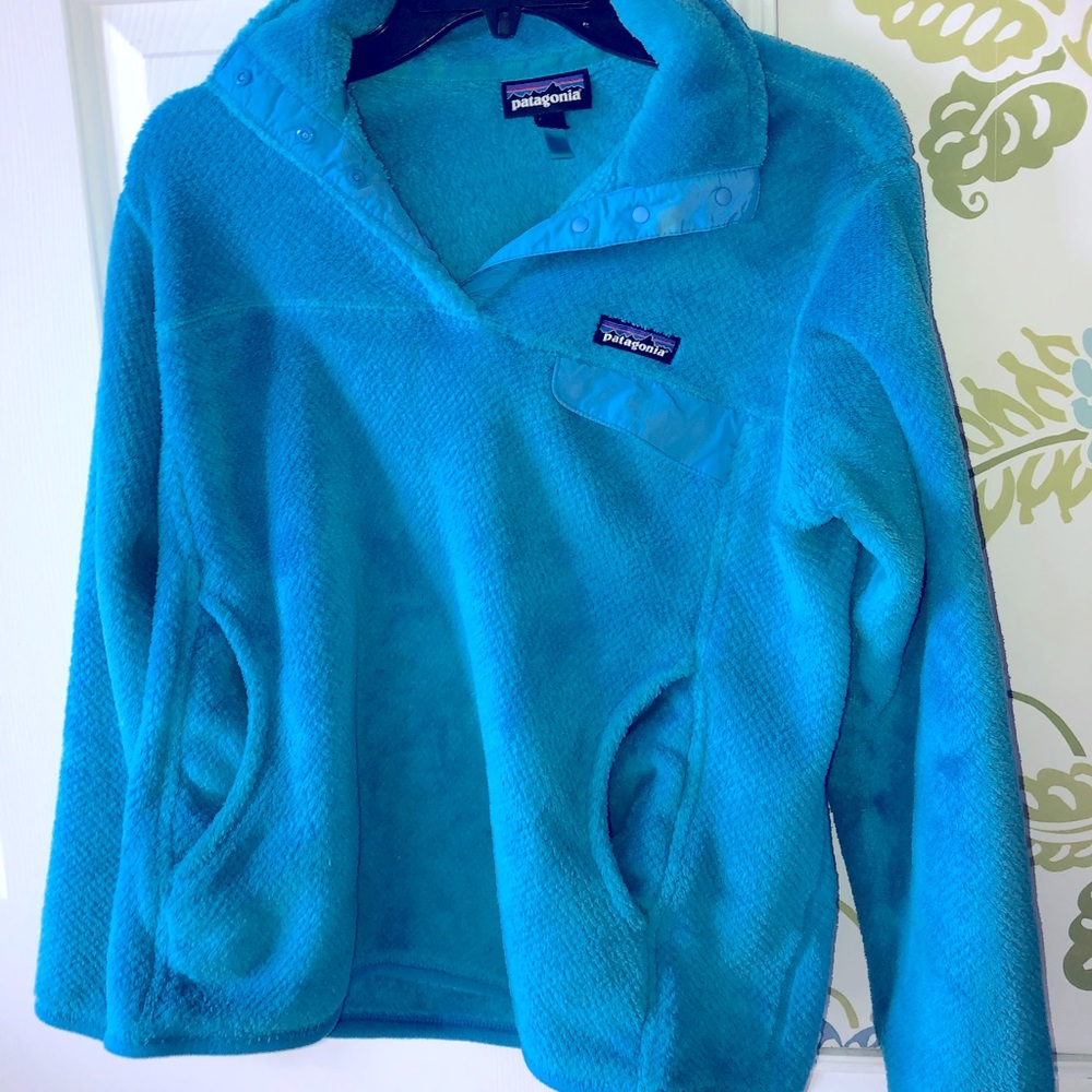 Blue Patagonia Snap T Pullover
